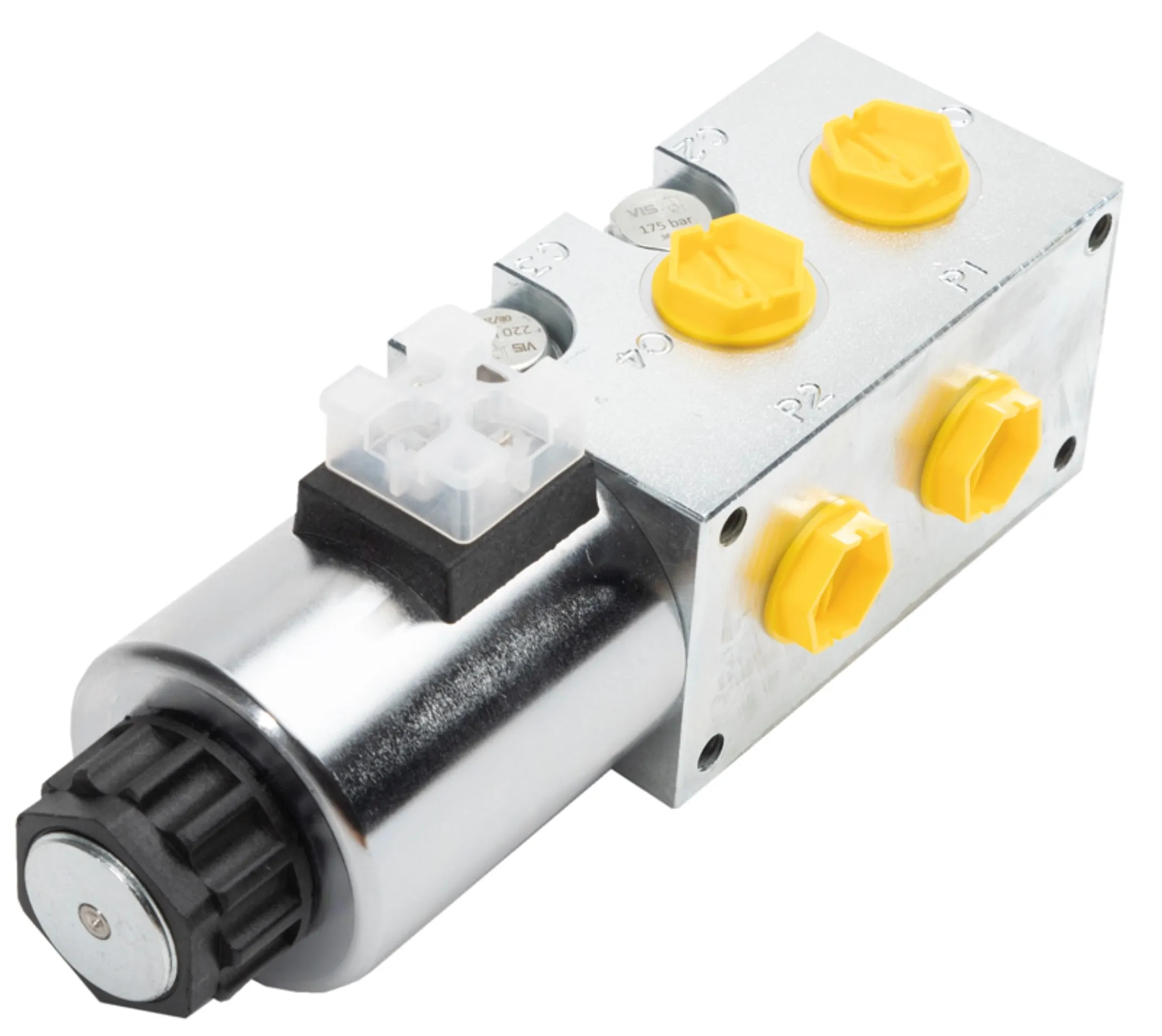 Sähköohj. 6/2-suuntaventt. R1/2&amp;quot;,24VDC,kaksoisvaro/imuv.