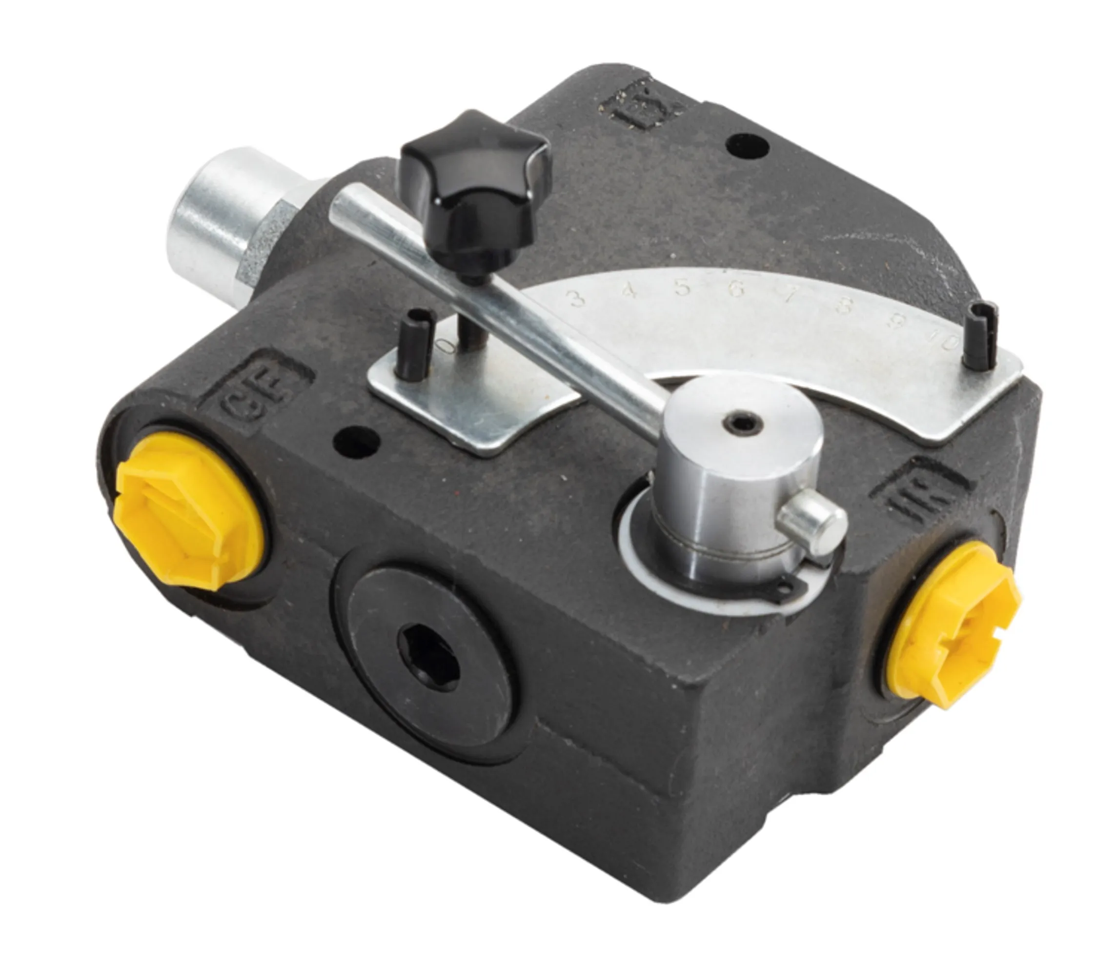 Virtauksensäätöventtiili 3-tie varolla, R3/4&amp;quot;, max 210 bar