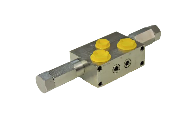 Kaksoispaineenrajoitusventt. R3/4", imuventtiileillä